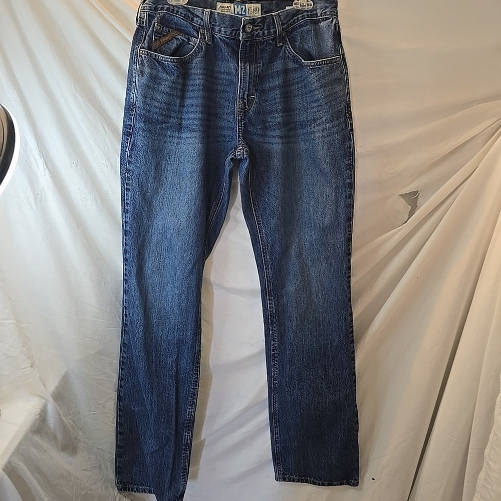Ariat Legacy Relaxed Boot Cut M2 Men's Denim Jeans Size 33/36 Festival Rodeo‎